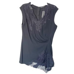 Josie Natori I Satin Blouse‎